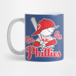 Philadelphia Phillies Vintage 60s Design Mug